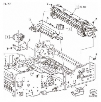 Decurler Component For Xerox Versant 80 V180 2100 3100 Series