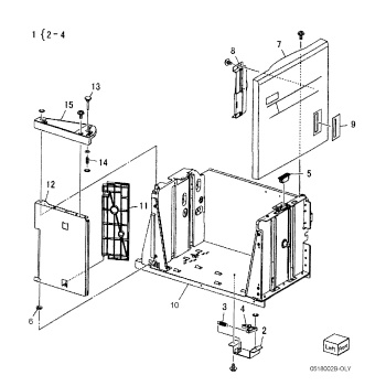 HCF Tray 6 (1 of 2) For xerox 7835 7845 series