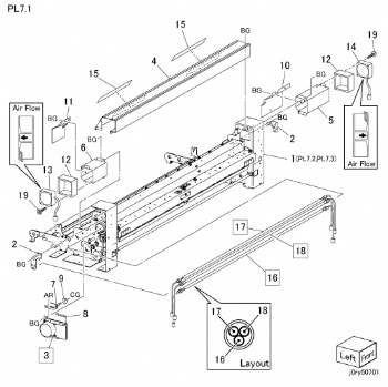 Fuser Assembly Accessory For Xerox DW 3030 6204 6604 6605 Series